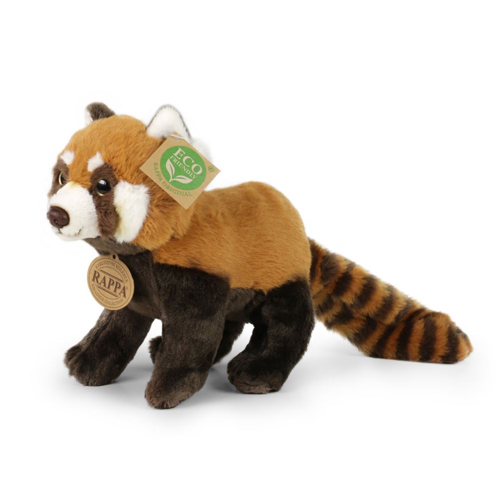 Peluche panda roux 20 cm écologique
