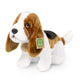 Peluche basset 32 cm écologique
