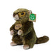 Peluche marmotte 17 cm écologique