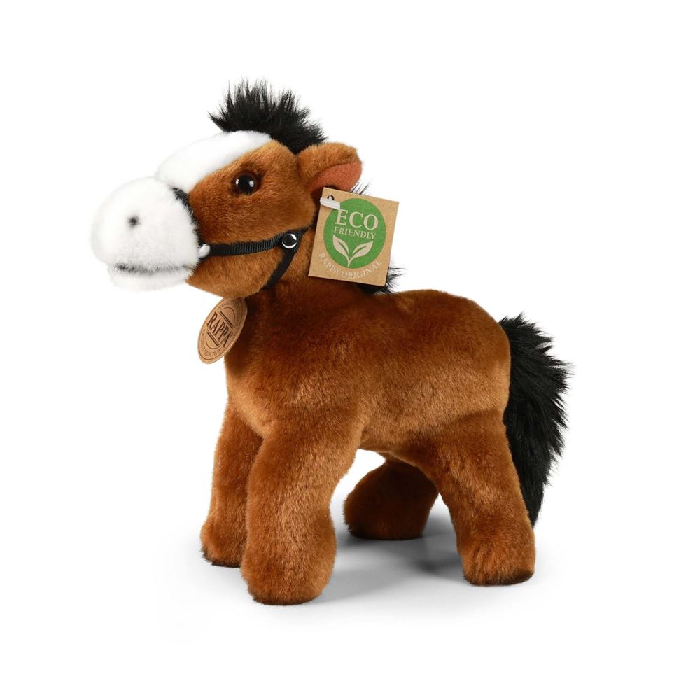 Peluche cheval 20 cm écologique