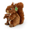 Peluche écureuil 21 cm écologique