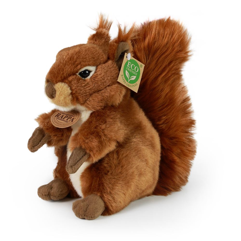 Peluche écureuil 21 cm écologique