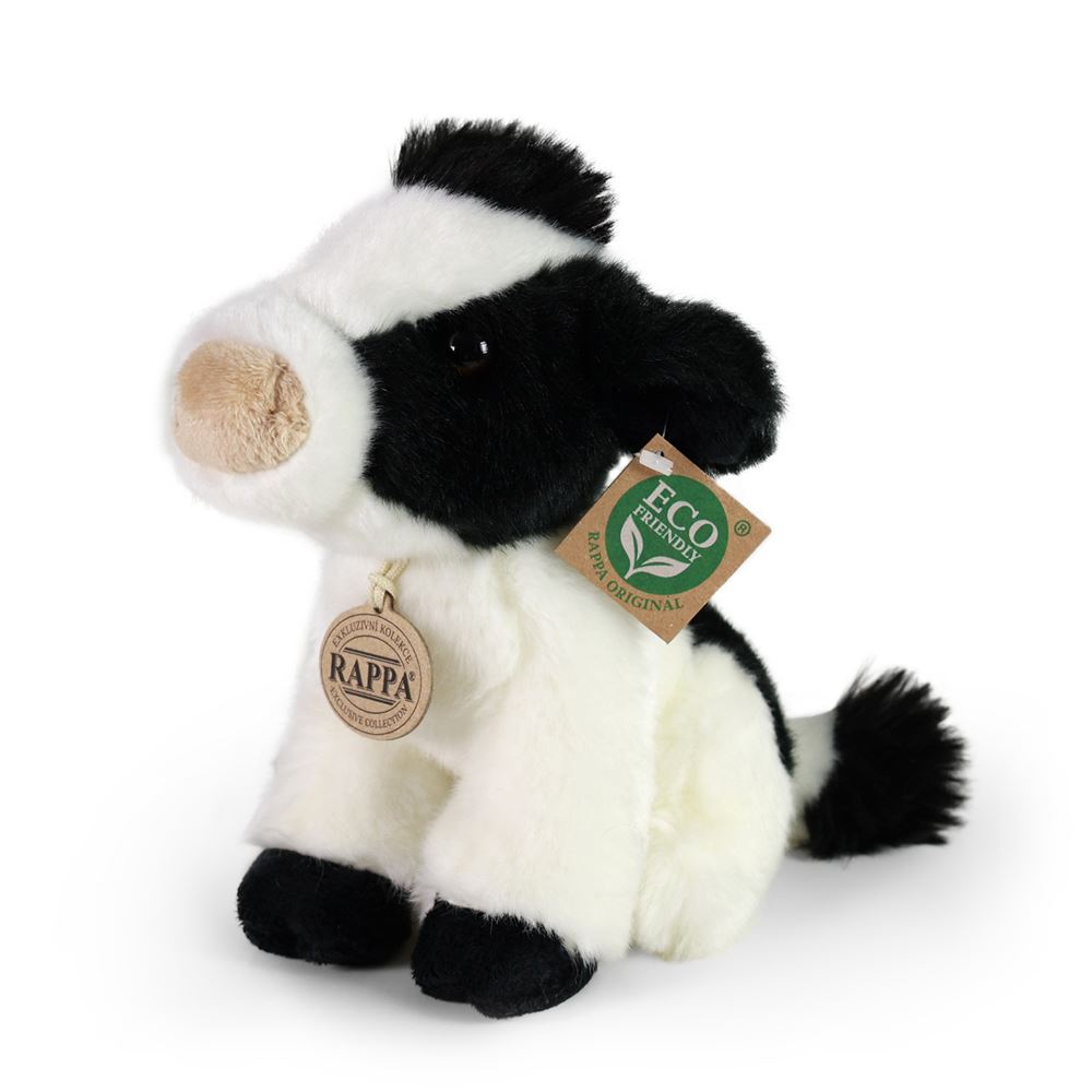 Peluche vache 18 cm écologique