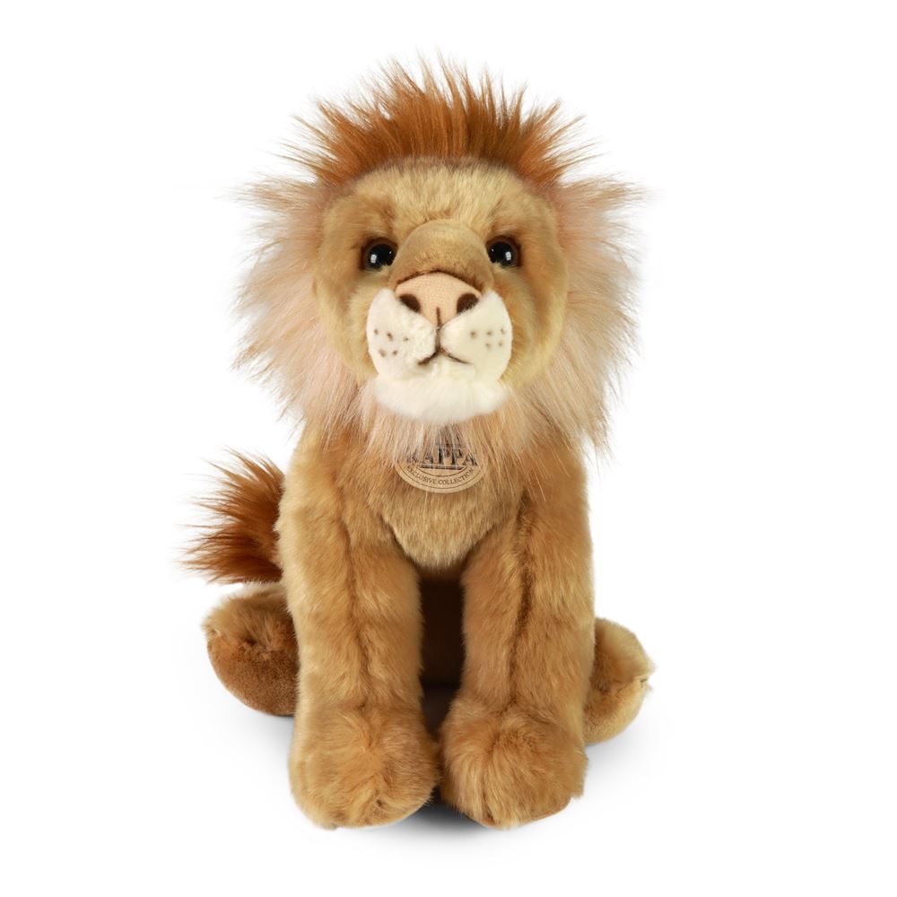 Peluche lion 30 cm écologique