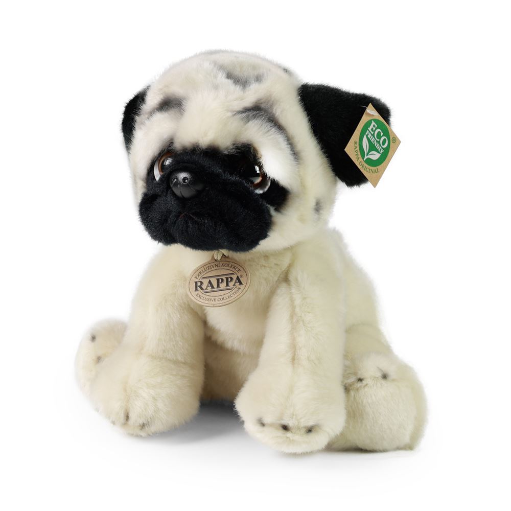 Peluche carlin 30 cm écologique