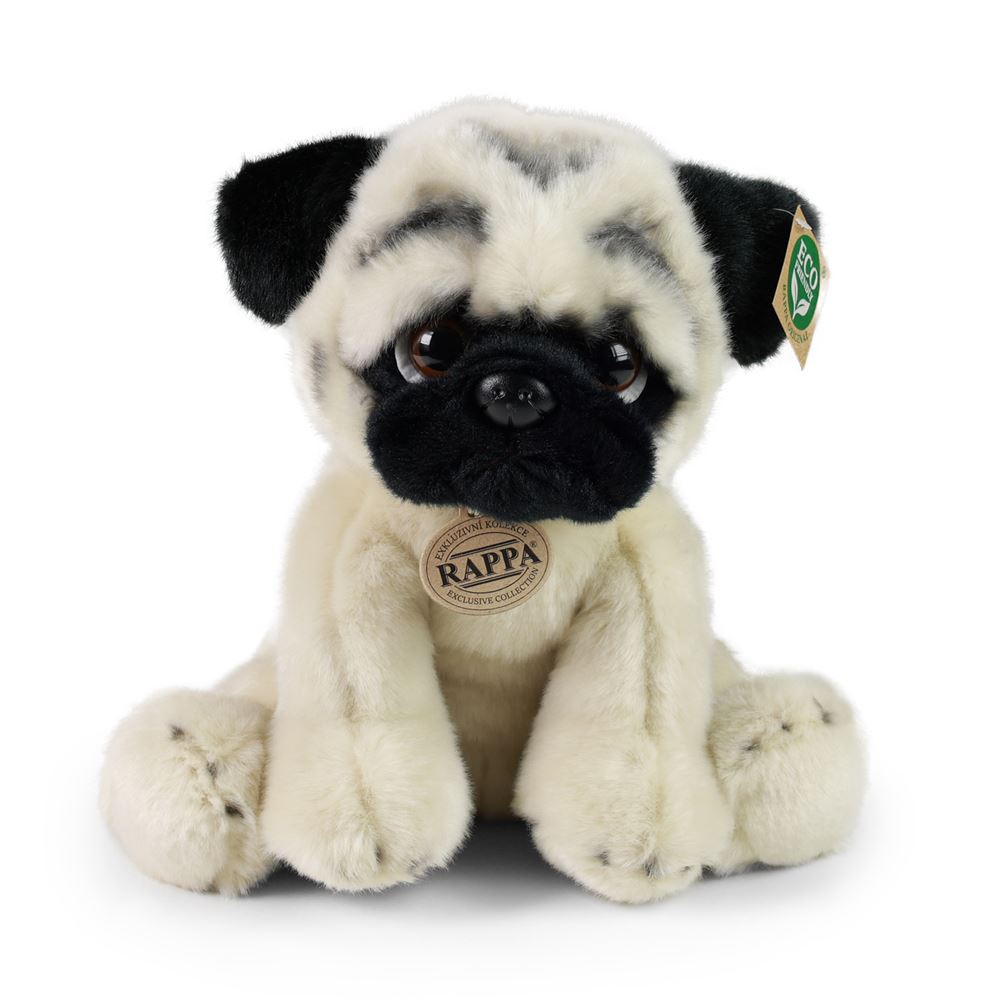 Peluche carlin 30 cm écologique