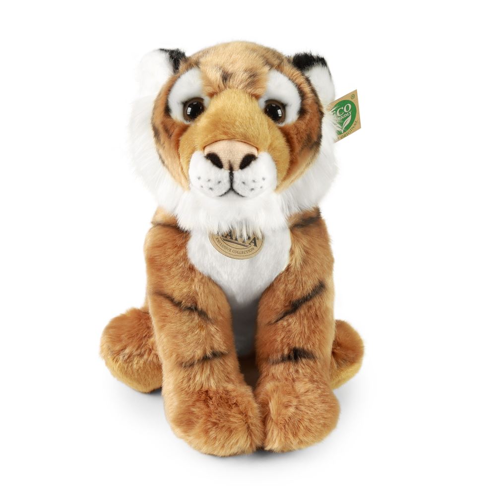 Peluche tigre 30 cm écologique
