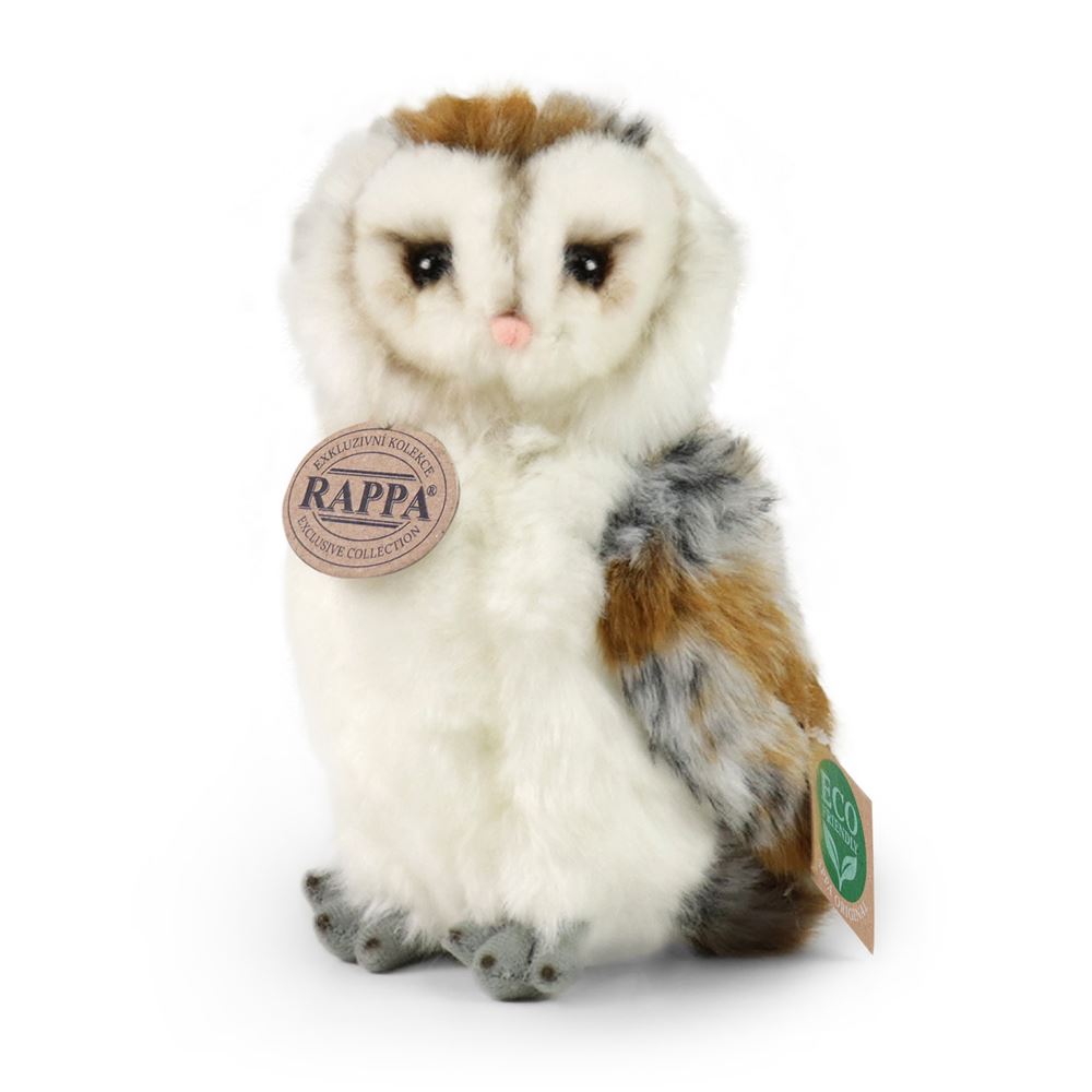 Peluche hibou 17 cm écologique