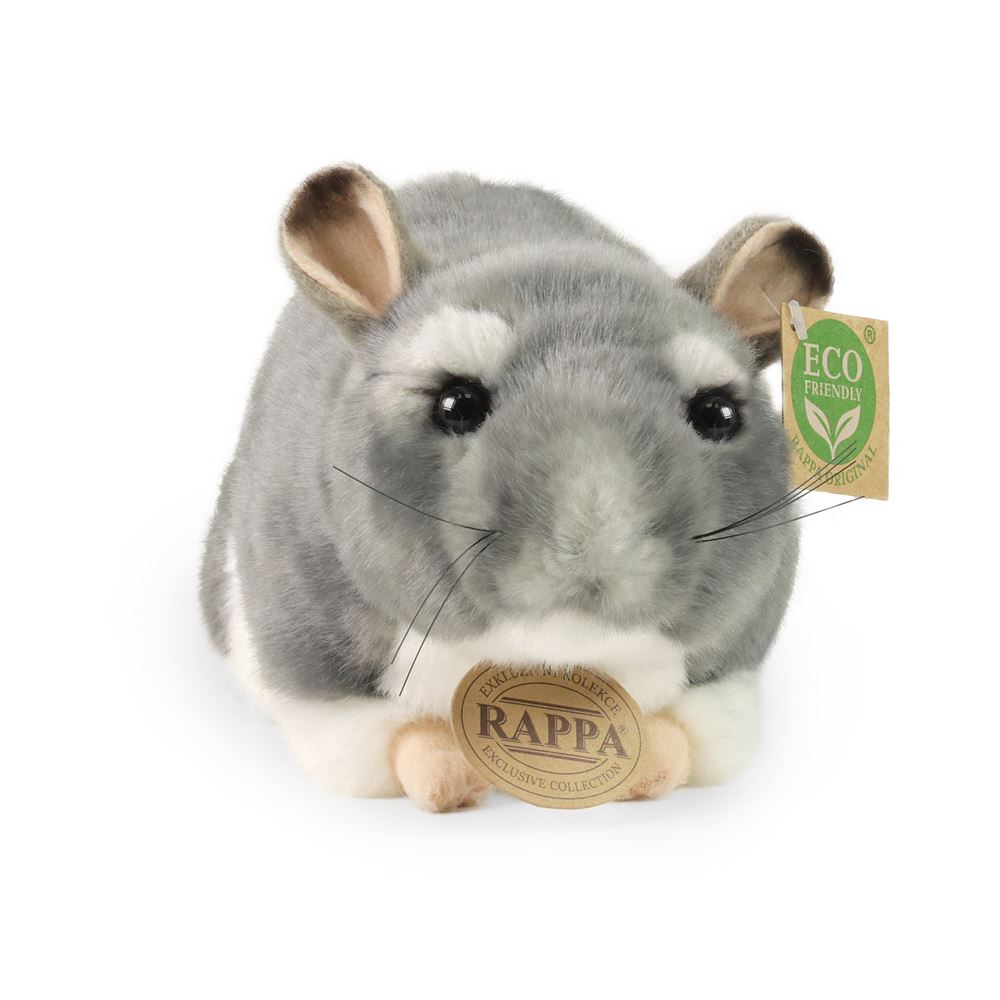 Peluche chinchilla 22 cm écologique