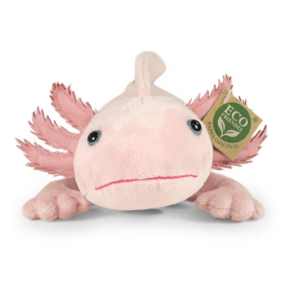 Peluche axolotl 33 cm écologique