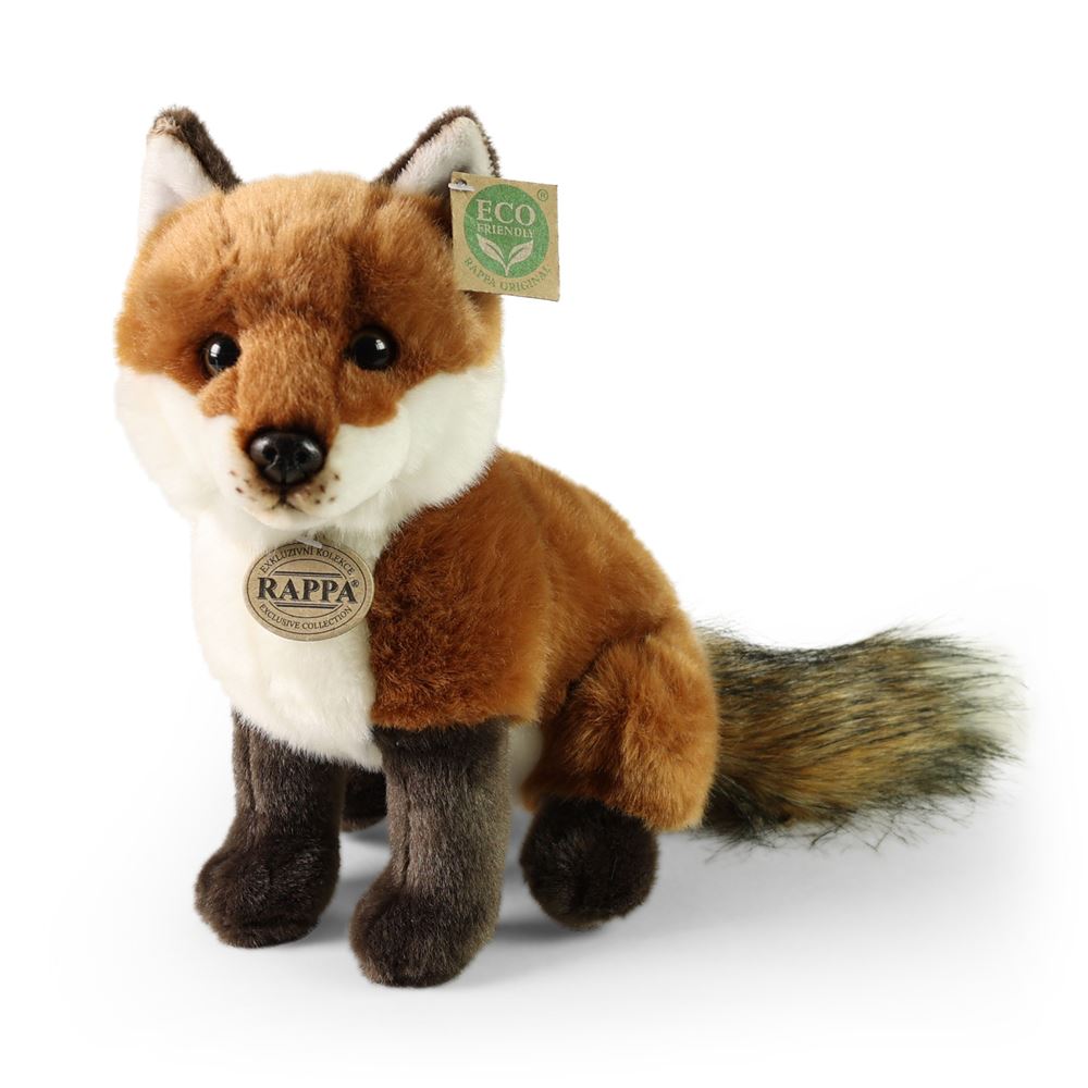 Peluche renard 27 cm écologique