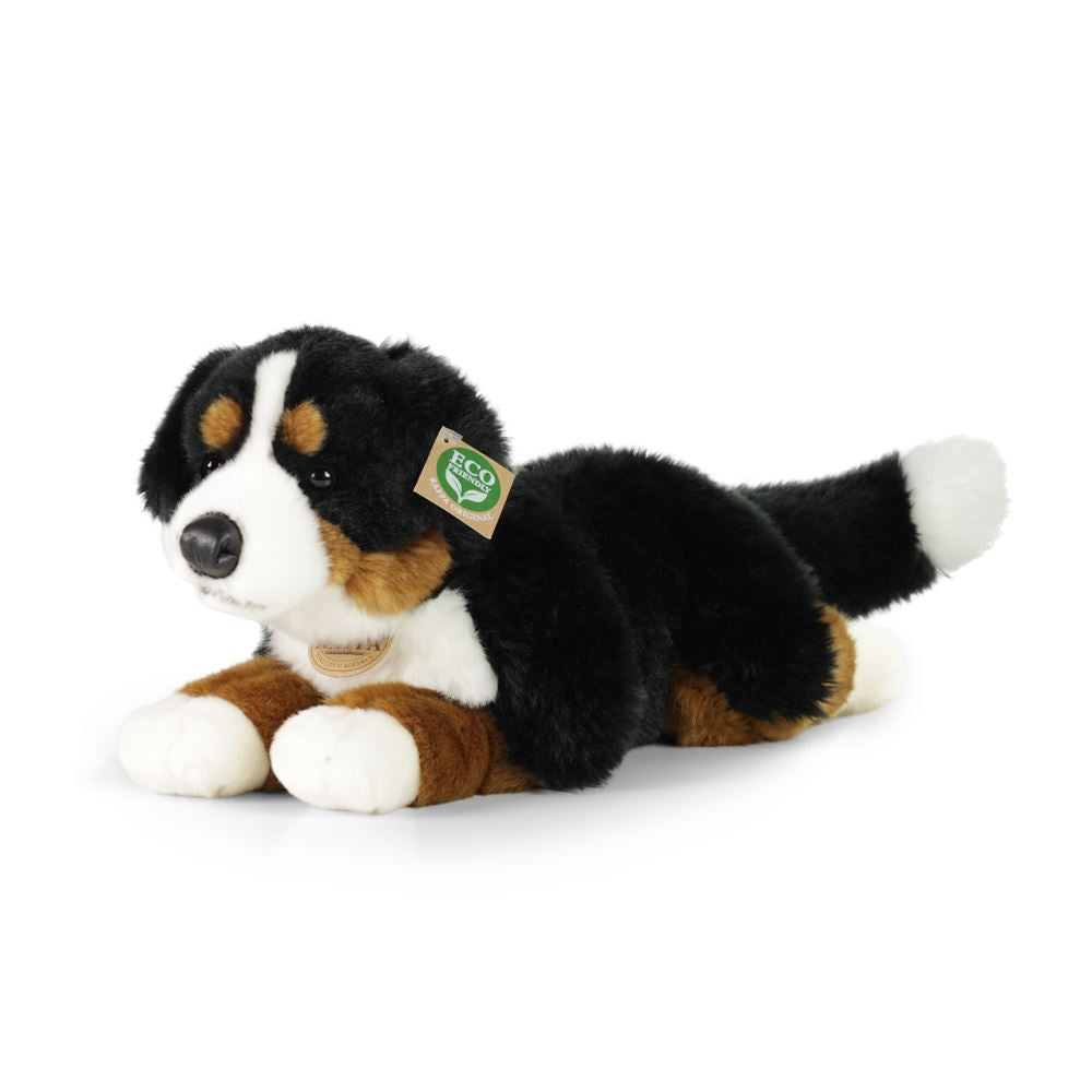 Peluche bouvier bernois 44 cm écologique