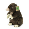 Rappa peluche écologique taupe 21 cm - peluche réaliste fabriquée à partir de bouteilles PET recyclées - marron crème