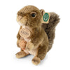Peluche écureuil avec chêne 20 cm écologique