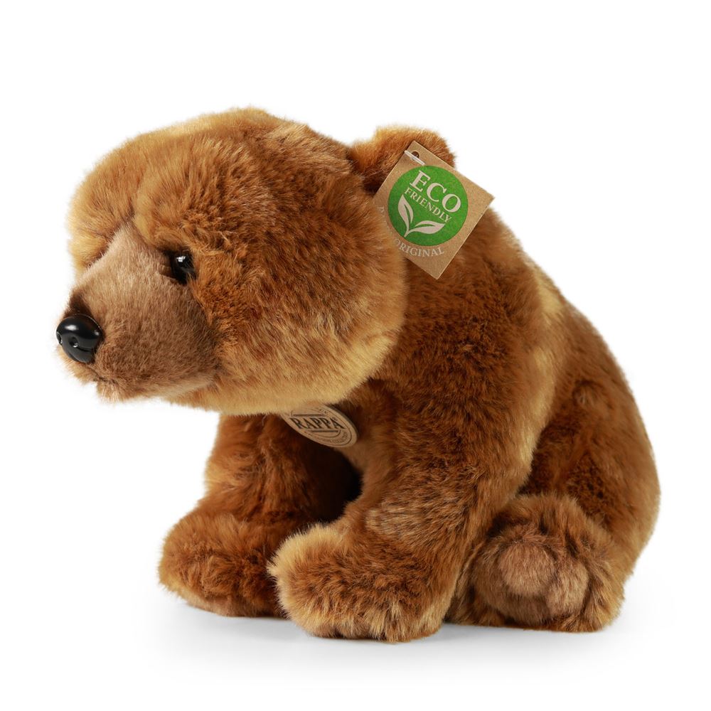 Peluche grizzli 30 cm écologique