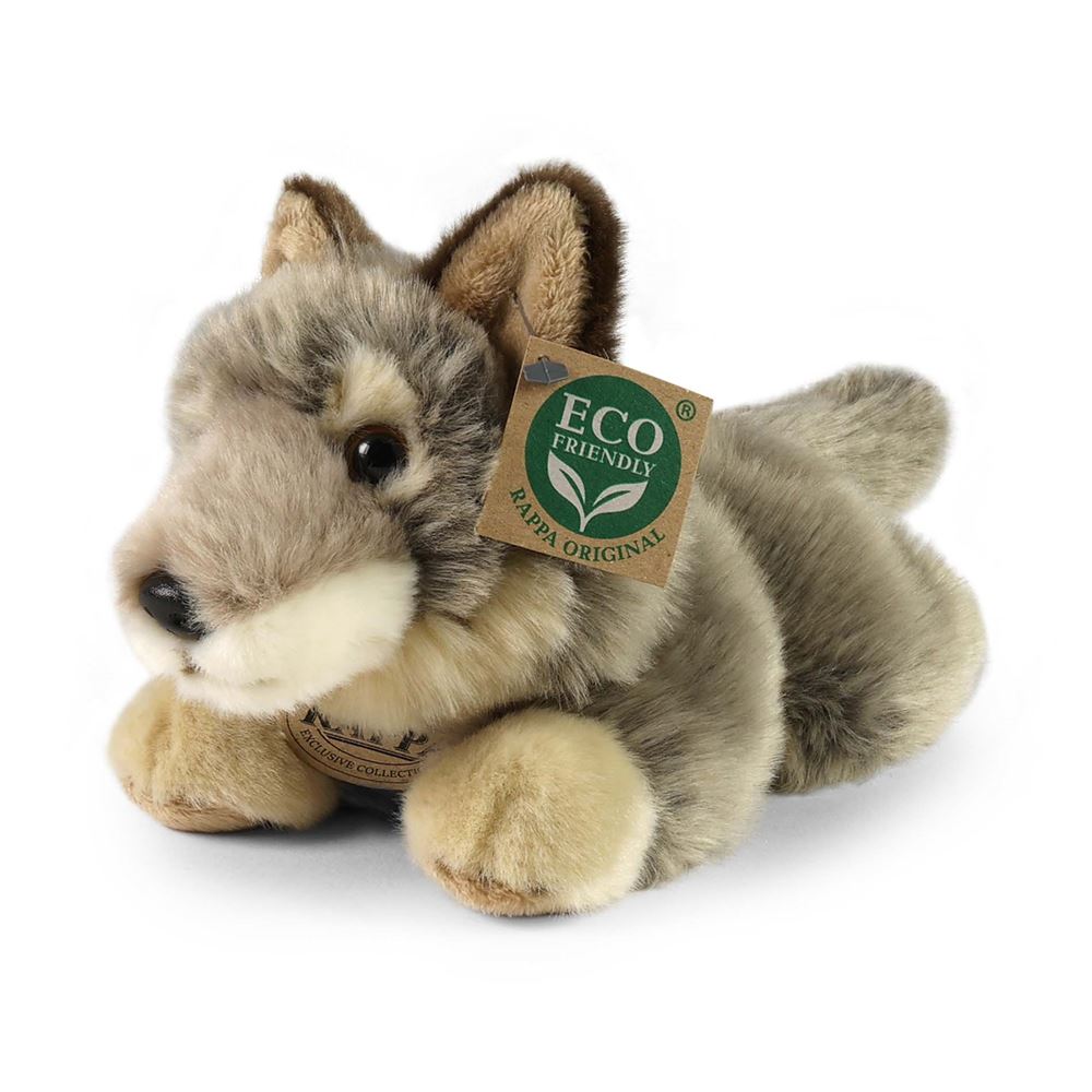 Peluche loup 23 cm écologique
