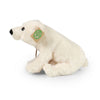 Peluche ours polaire 22 cm écologique