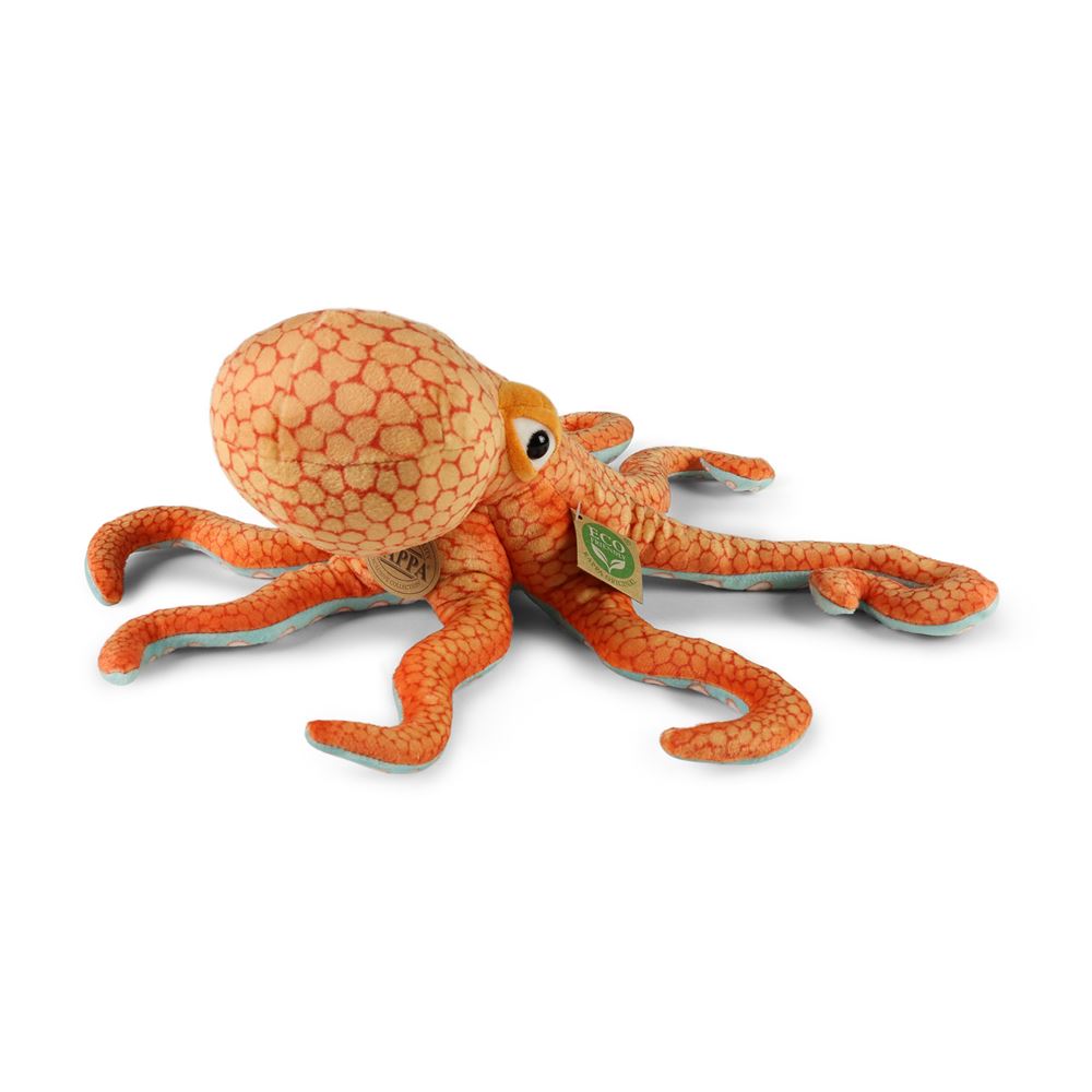 Peluche pieuvre 36 cm écologique