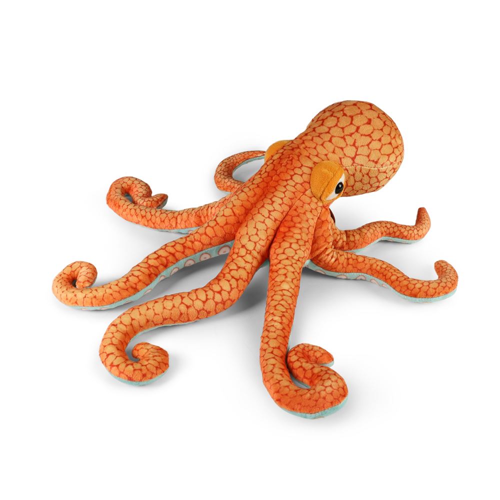 Peluche pieuvre 36 cm écologique