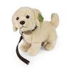 Peluche chien golden retriever 25 cm eco-v