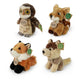 Peluche animaux sauvages assortis 16 cm eco-fri