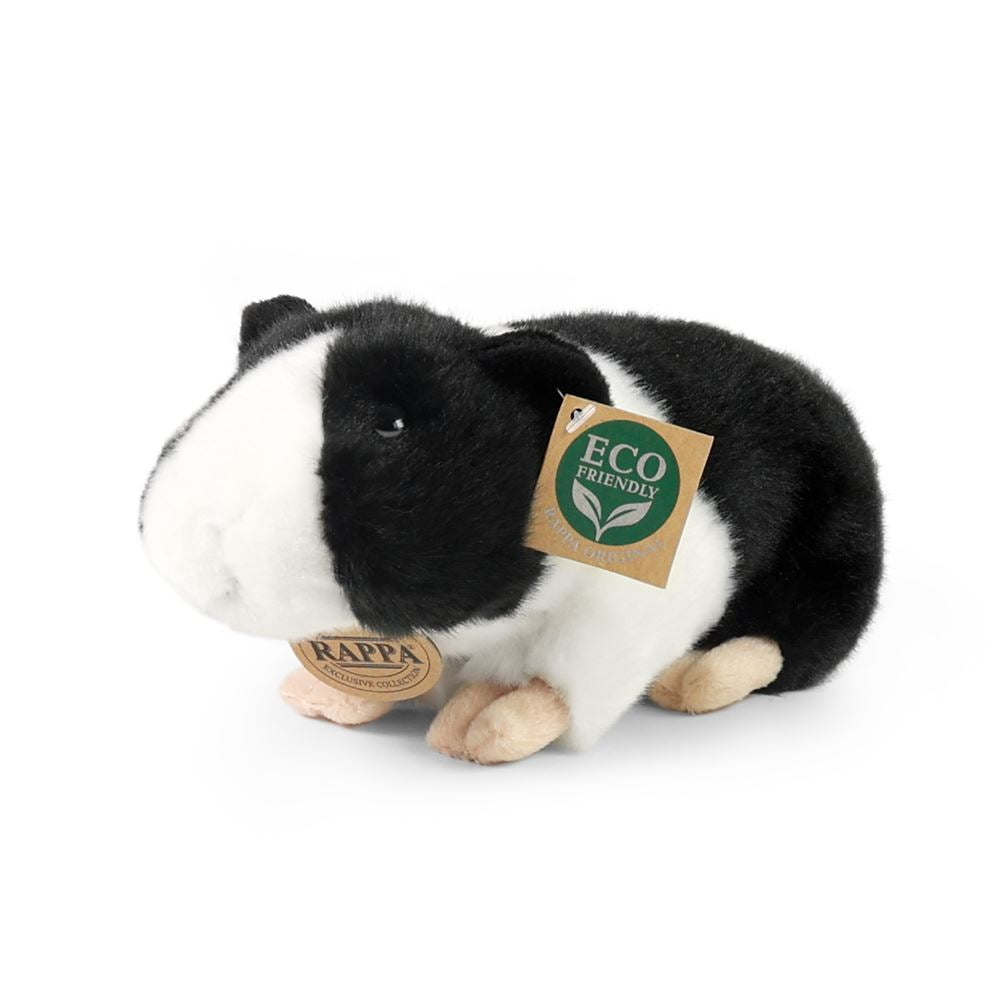 Peluche cochon d'inde noir 20 cm écologique