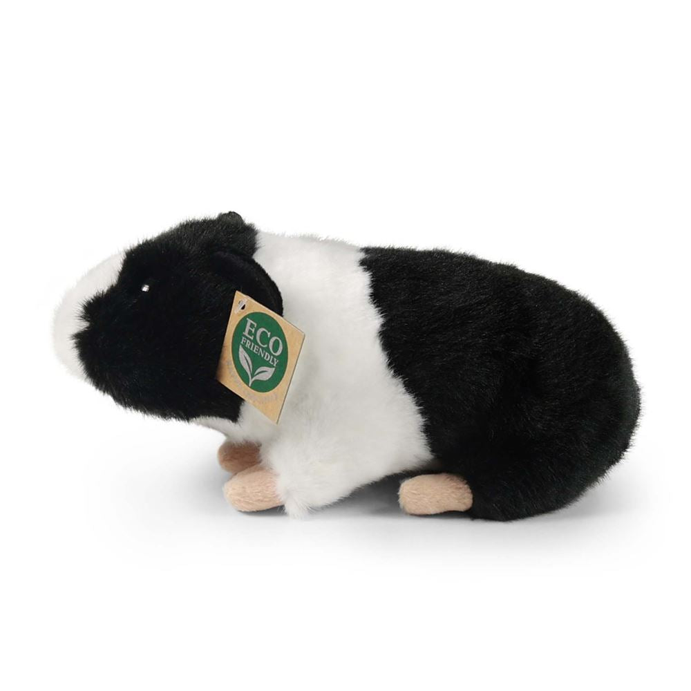 Peluche cochon d'inde noir 20 cm écologique