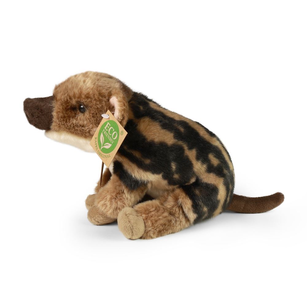 Peluche bébé sanglier 20 cm écologique