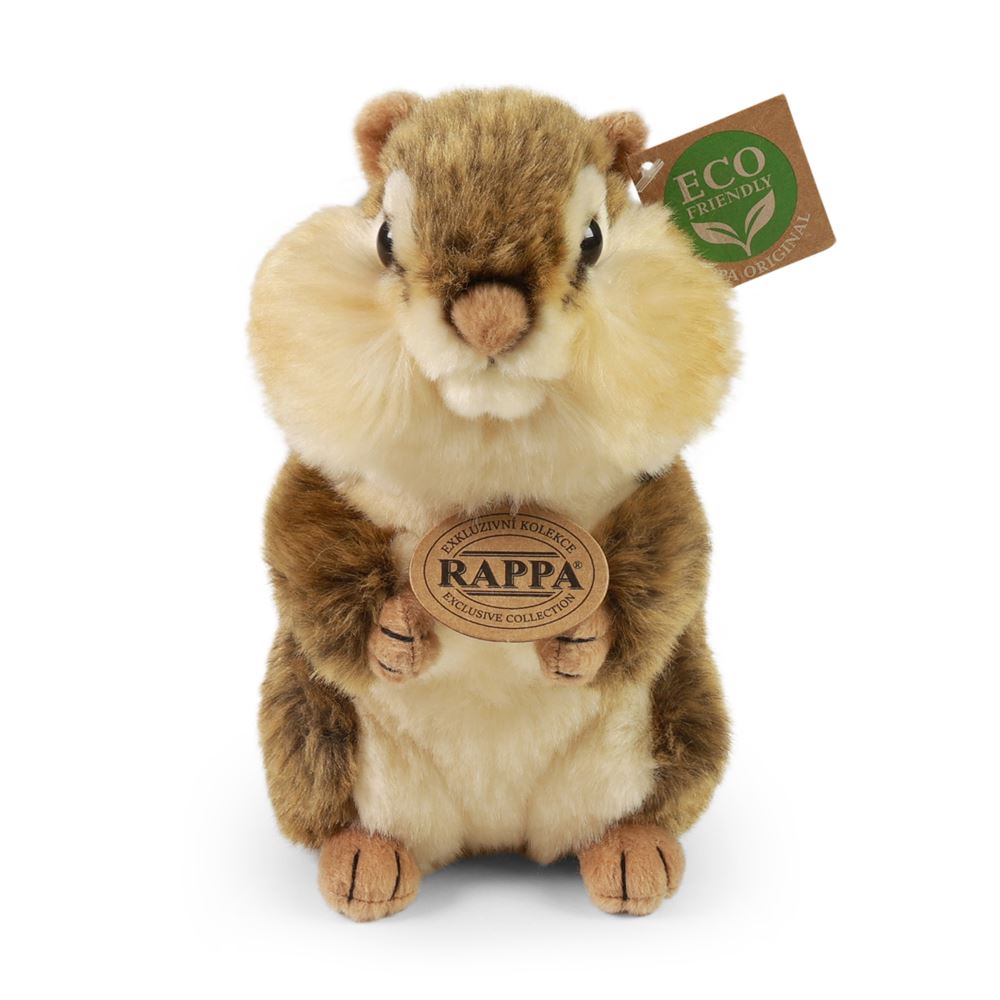 Peluche écureuil 20 cm écologique