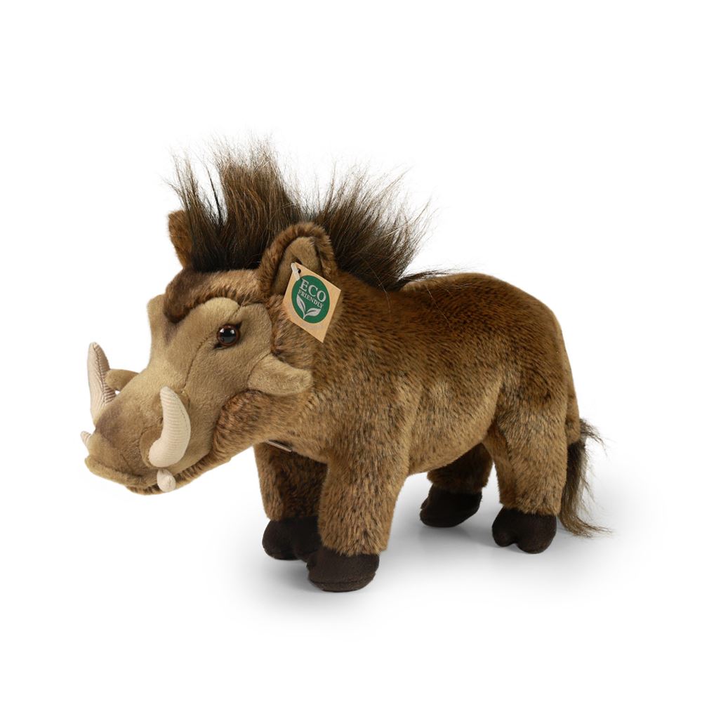 Peluche phacochère 36 cm écologique