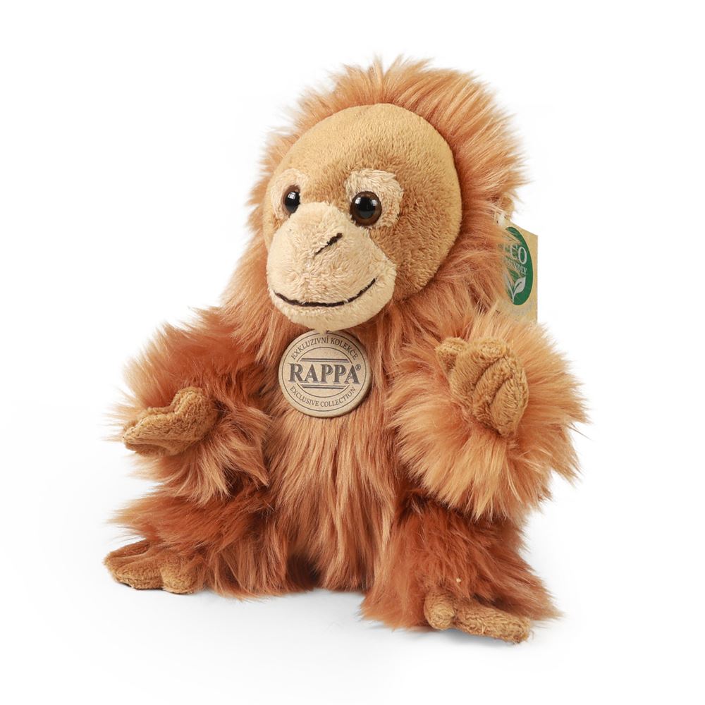 Peluche orang-outan 18 cm écologique