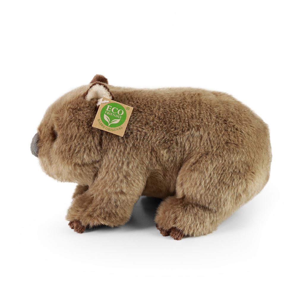 Peluche wombat 28 cm écologique