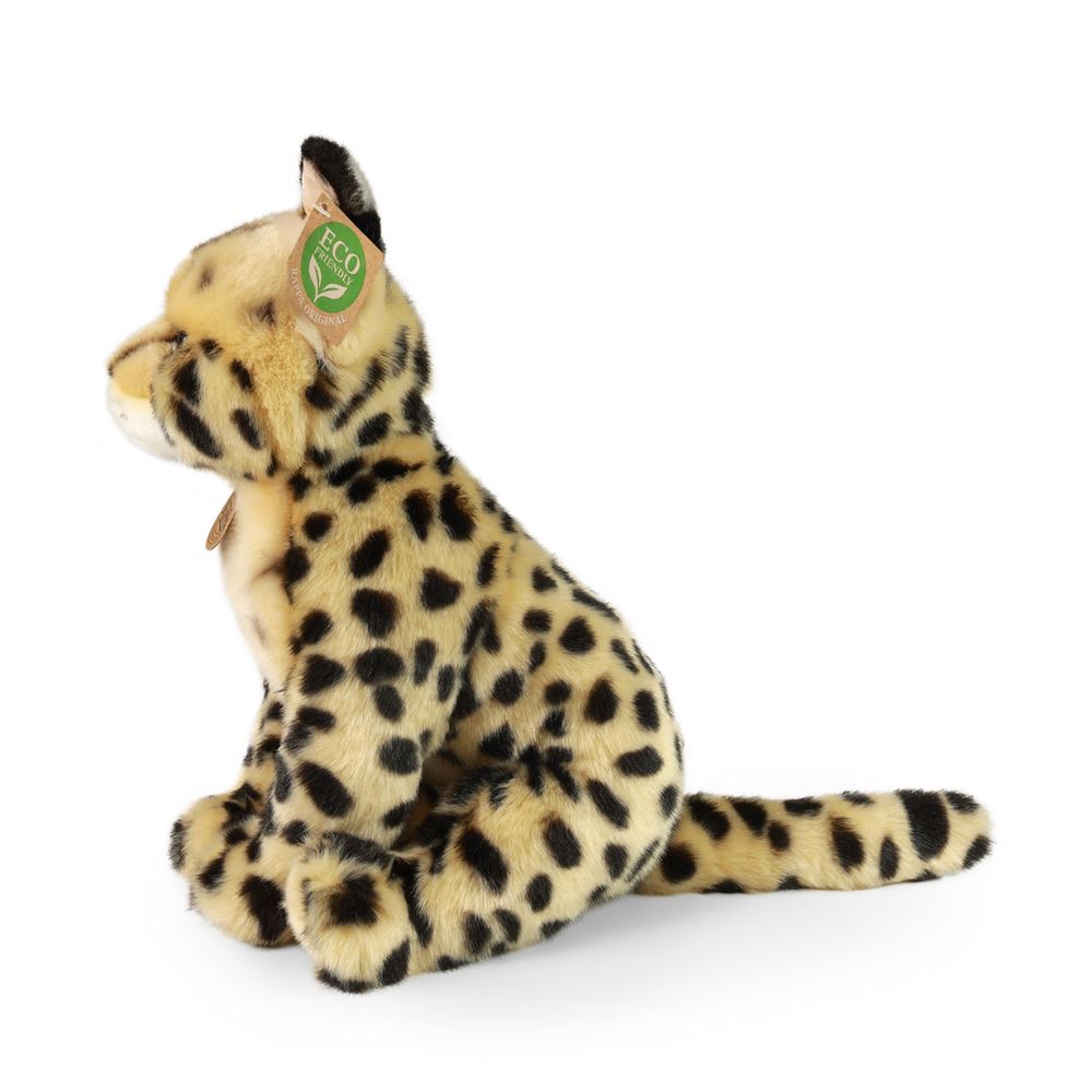 Peluche serval 30 cm écologique