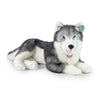 Peluche chien husky 60 cm écologique
