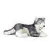 Peluche chien husky 60 cm écologique