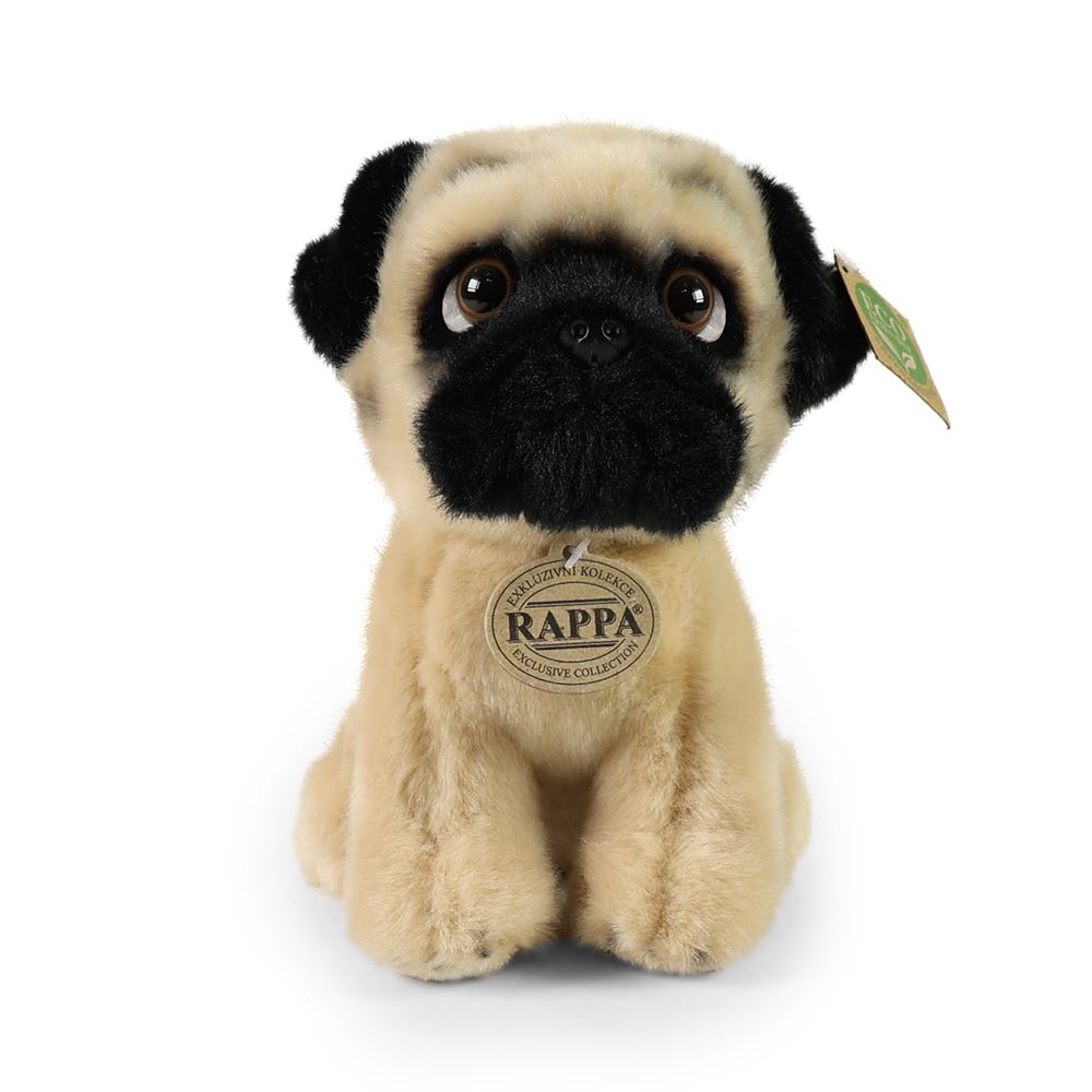 Peluche carlin 18 cm écologique