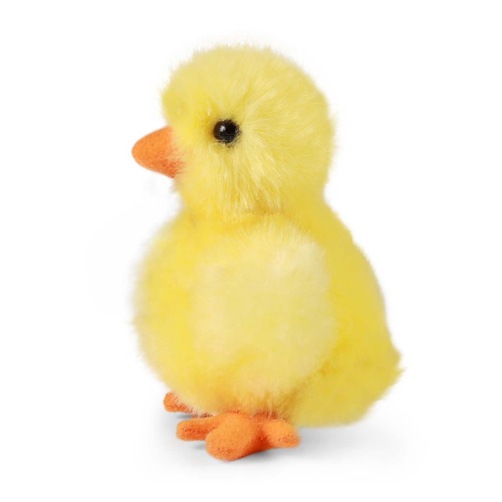 Peluche poussin câlin 10 cm écologique