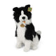 Peluche border collie 40 cm écologique