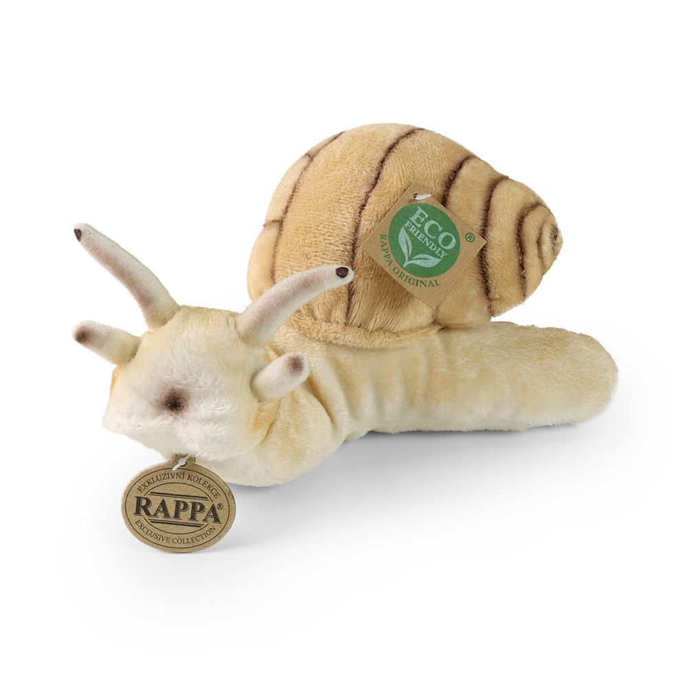 Peluche escargot 24 cm écologique