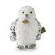 Peluche chouette blanche 28 cm écologique