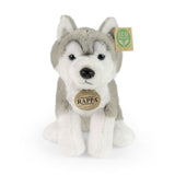 Peluche husky 23 cm douce et écologique - afbeelding 1