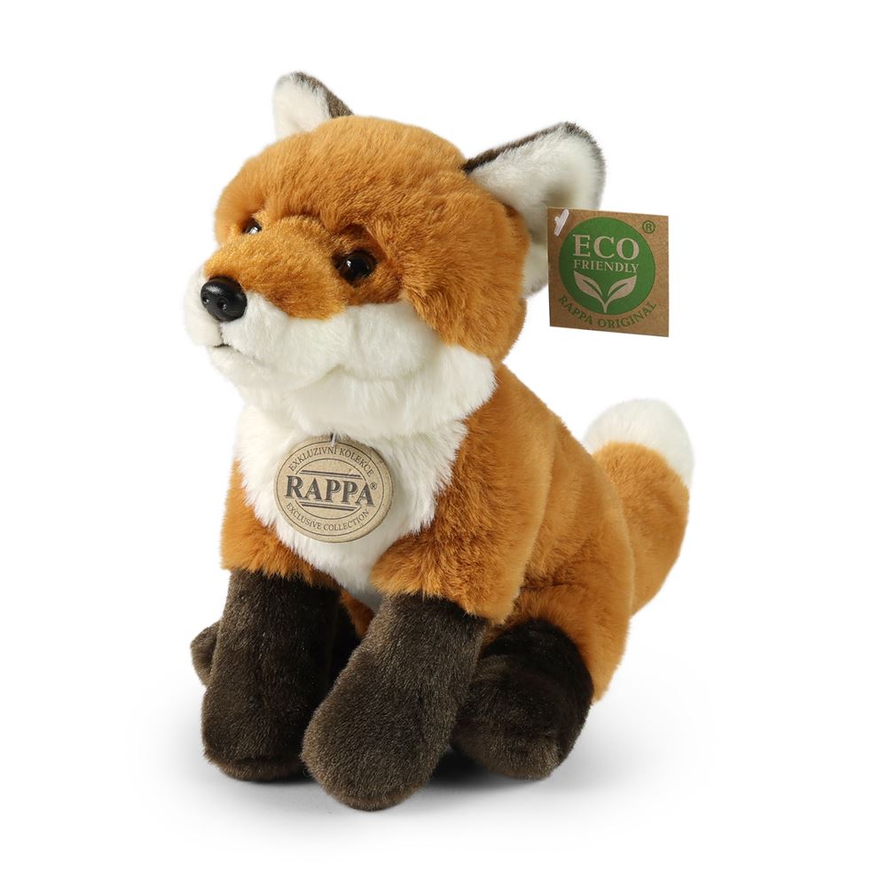 Peluche renard 23 cm écologique douce