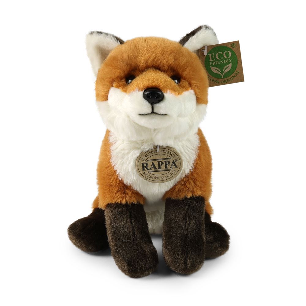 Peluche renard 23 cm écologique douce