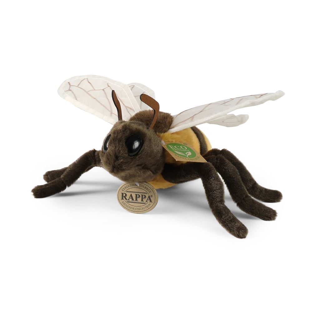 Peluche abeille 20 cm écologique