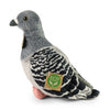 Peluche pigeon 22 cm écologique