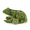 Peluche grenouille 19 cm écologique