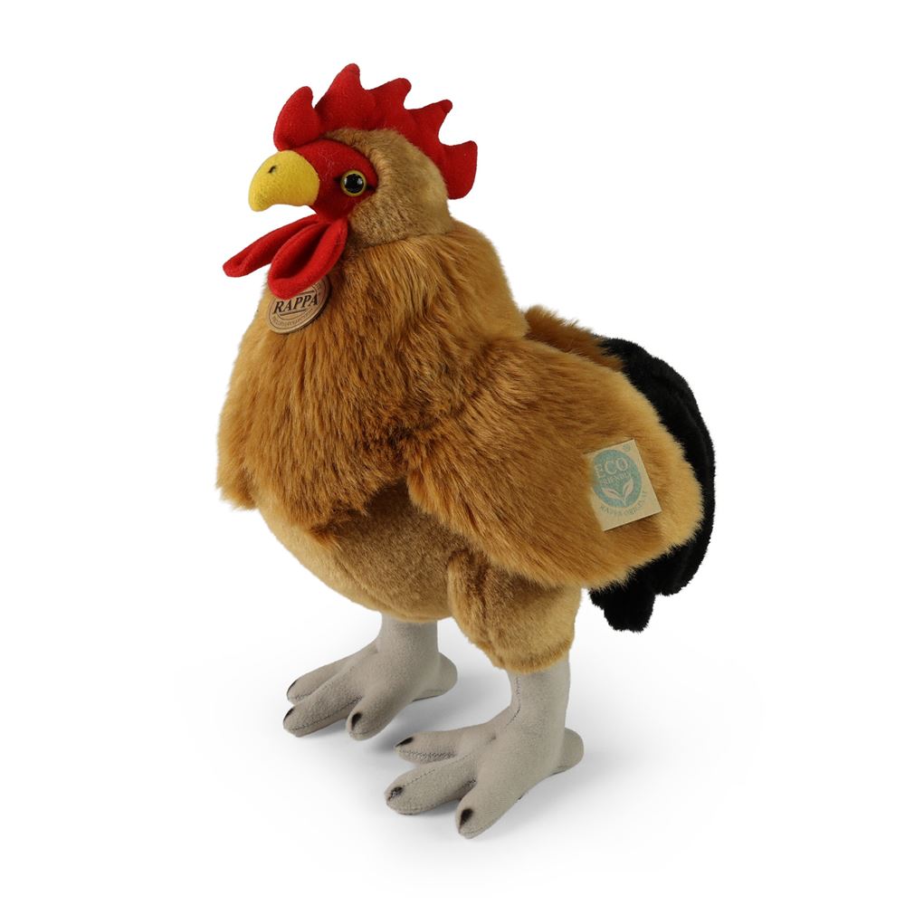 Peluche coq 34 cm écologique