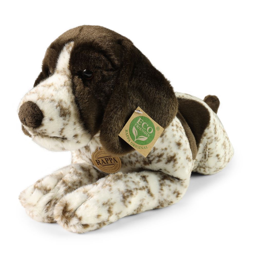 Peluche braque allemand à poil court 43 cm éco-free