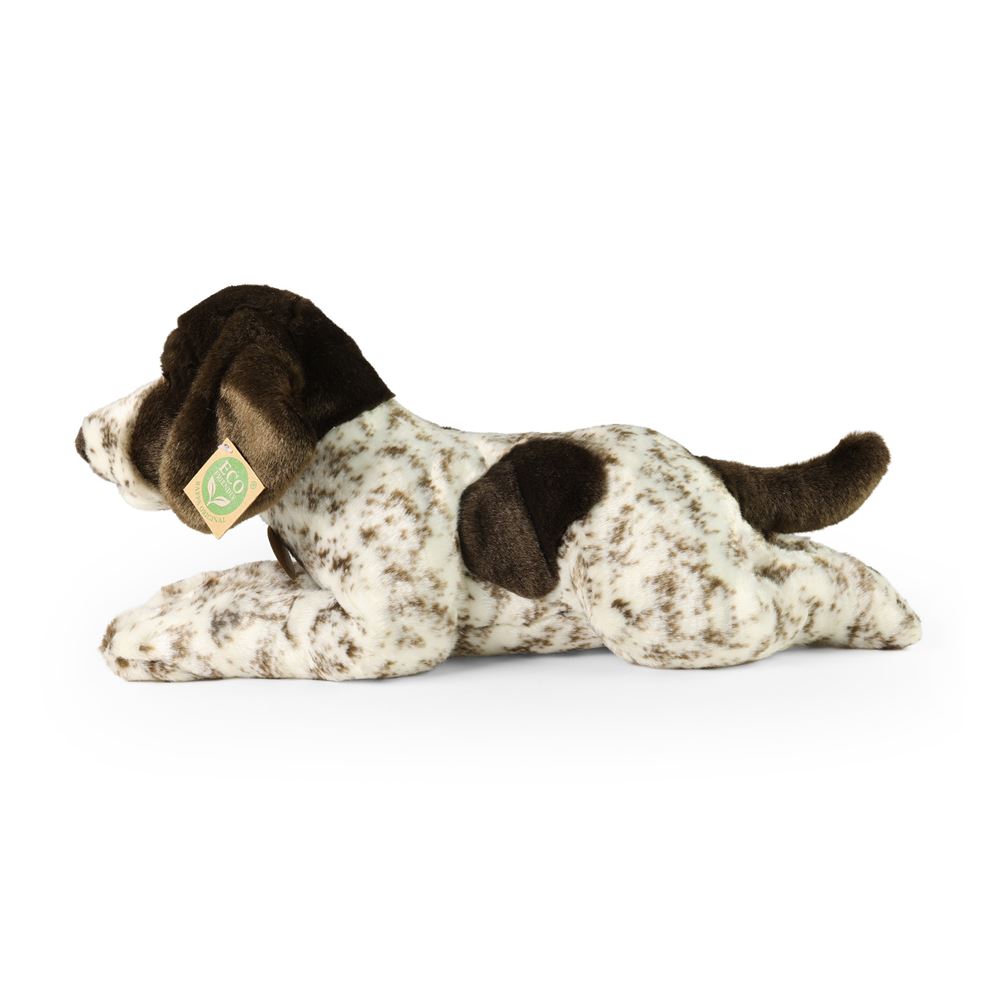 Peluche braque allemand à poil court 43 cm éco-free