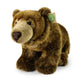 Peluche ours brun 47 cm écologique